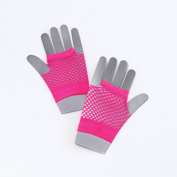 Bristol Novelty Adults Short Fishnet Gloves (1 Pair)