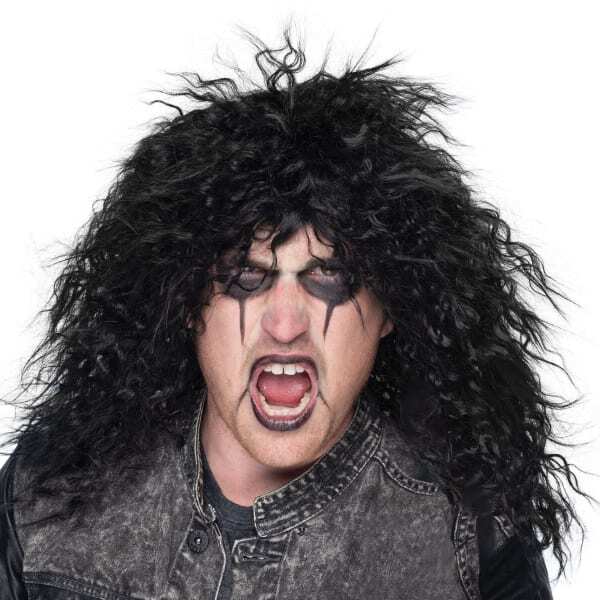 Bristol Novelty Adults Rock Star Wig