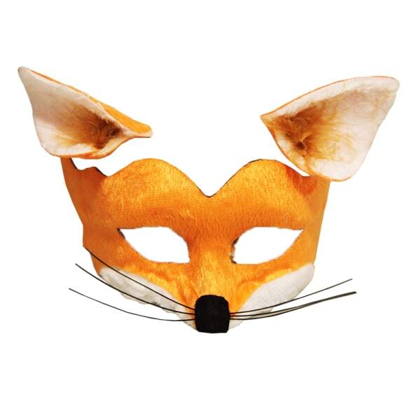 Bristol Novelty Adults Mask Ears Fox Set