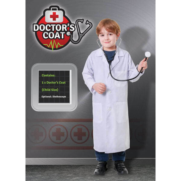 Bristol Novelty Kids Doctor Coat (L)