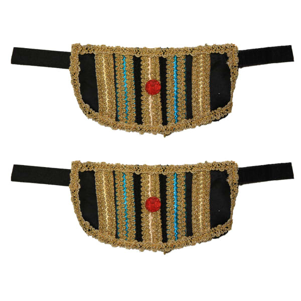 Bristol Novelty Adults Egyptian Wristbands (1 Pair)