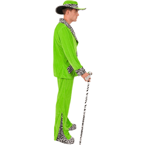 Orion Costumes Adult Green Pimp Medium