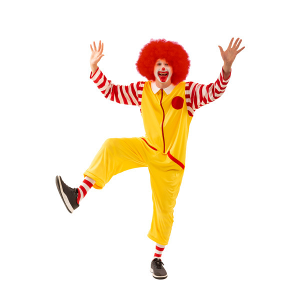 Orion Costumes Ronald Clown X-Large