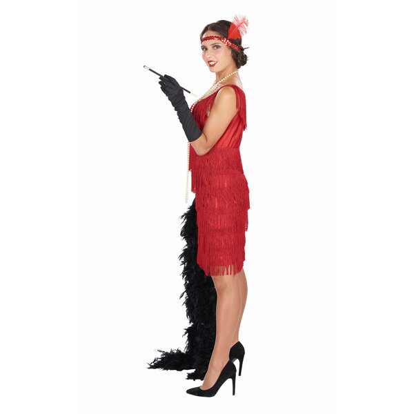 Orion Costumes Adult 20s Red Flapper Large