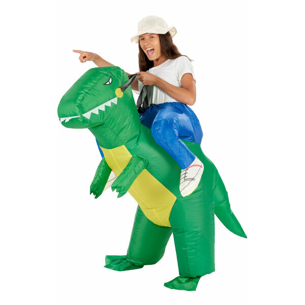 Orion Costumes Adult Inflatable Ride on Dinosaur One Size