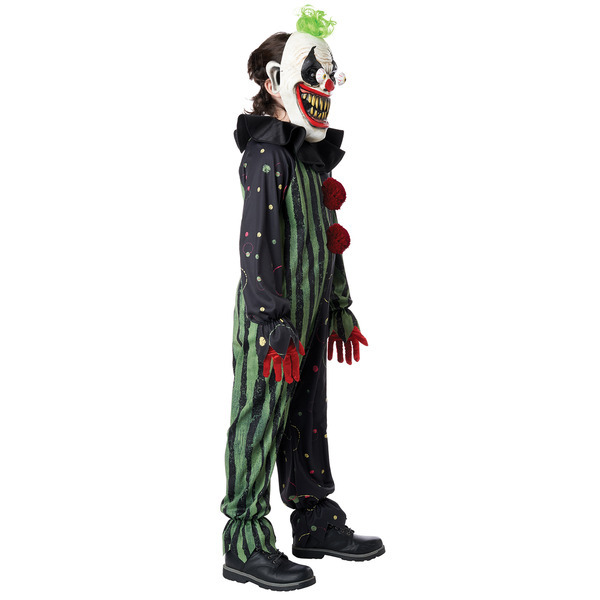 California Costumes  Kids Big Eyed Clown Large