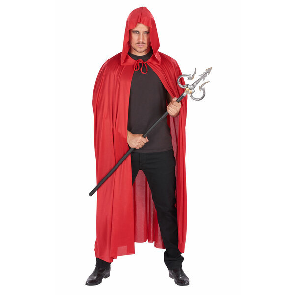 Orion Costumes Unisex Red Hooded Cape Red