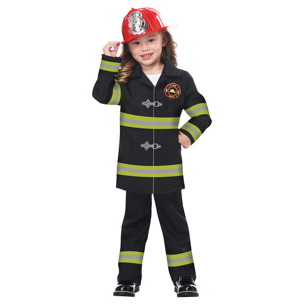 California Costumes  Toddler Unisex Jr. Fire Chief Medium