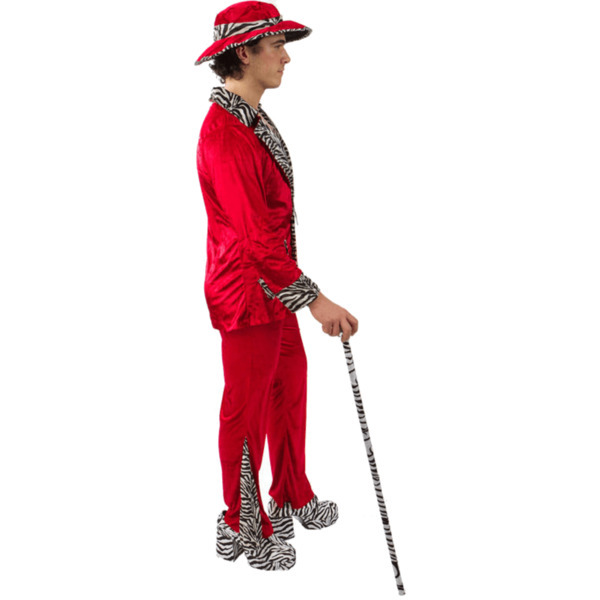 Orion Costumes Red Pimp Costume & Hat X-Large