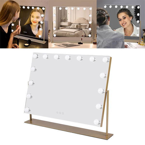 Livingandhome Hollywood Vanity LED Makeup Mirror