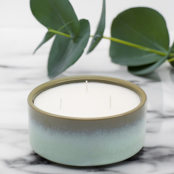 Desire Cashmere And Silk Large Candle Ceramic