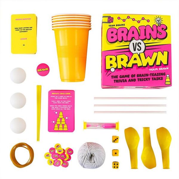 Prezzybox Brains Vs Brawns Family Game