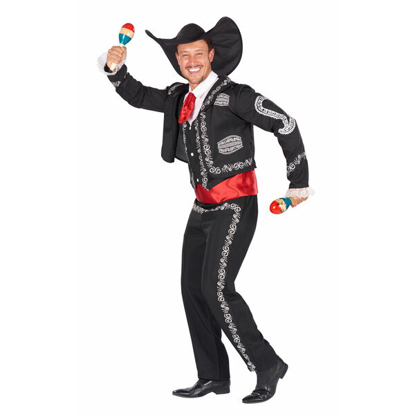 Orion Mens Mexican Mariachi Costume (2 in 1) X-Large