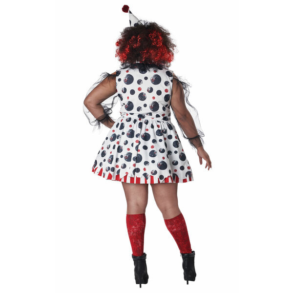 California Costumes Womens Twisted Clown Plus XXL