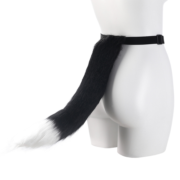 Livingandhome Halloween Fox Tail and Ear Headband Set