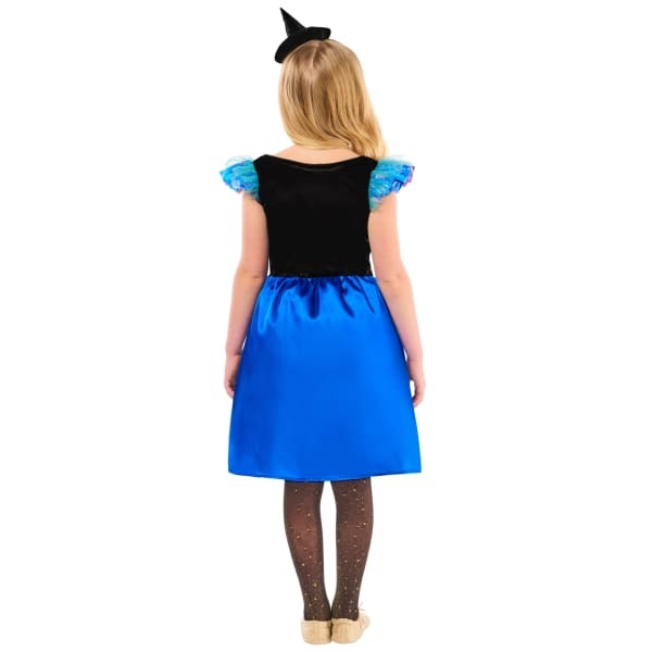 Bristol Novelty Girls Cosmic Witch Costume (3-4 Years)