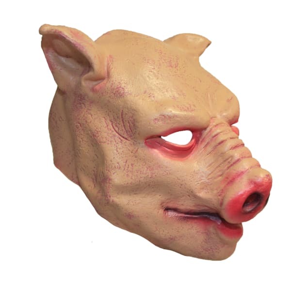 Bristol Novelty Unisex Horror Pig Latex Head Mask