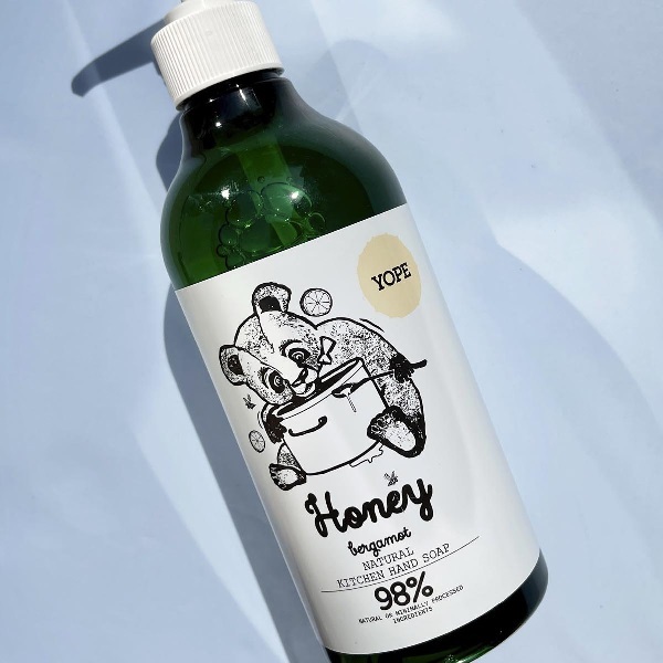 Yope Honey and Bergamot Kitchen Hand Soap 500ml