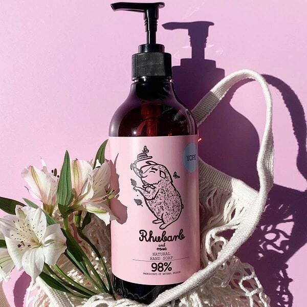 Yope Rhubarb & Rose Hand Soap 500ml