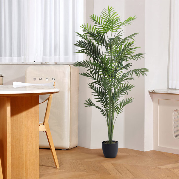 Livingandhome Artificial Dypsis Lutescens Decorative Plant