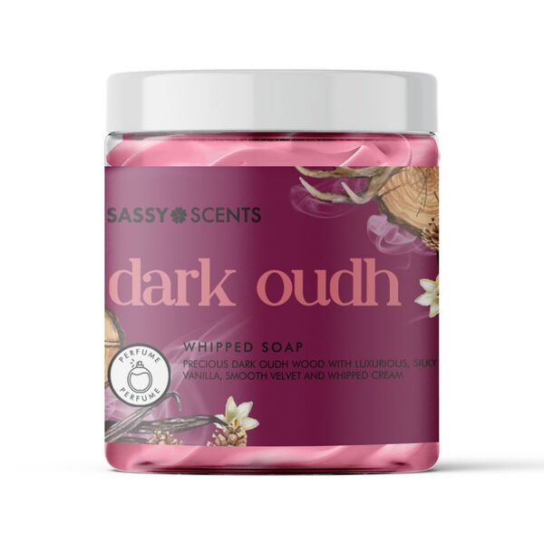 Sassy Scents Dark Oudh Whipped Soap 115g