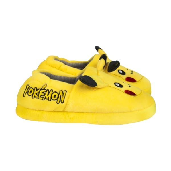 Pokemon Kids Pikachu 3D Face Character Slippers (2)