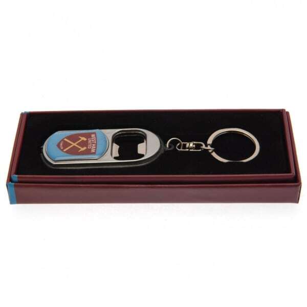 West Ham United FC Key Ring Torch Bottle Opener