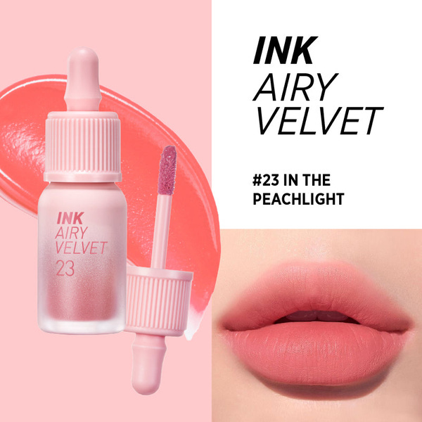 PERIPERA Ink Airy Velvet Lip Tint #23 Peachlight 4g