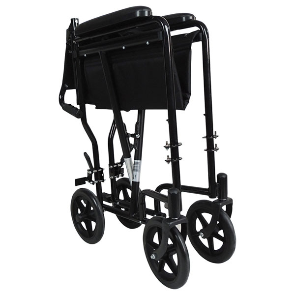 Aidapt Aluminium Transport Wheelchair BLACK