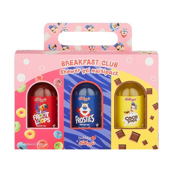 Bubble T Cosmetics Kellogg's Breakfast Club Shower Gel Gift Set