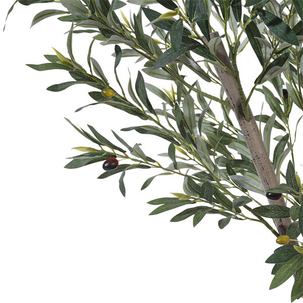 Livingandhome Artificial Olive Tree Decorative Plant 186cm