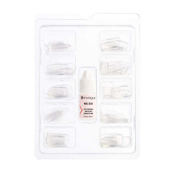 Invogue Full Cover Square Nails - Pack of 120