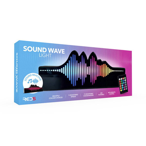 RED5 Sound Wave Light