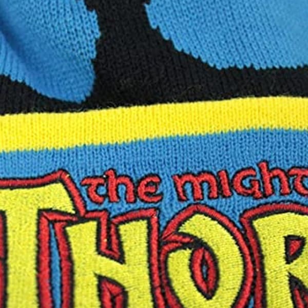 Marvel Thor Official Adults Unisex Retro Original Bobble Hat