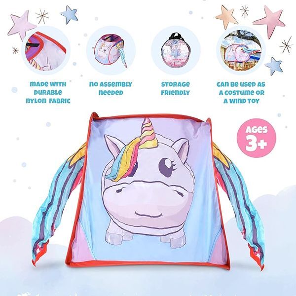 Rainbow Colours - Pop Up Unicorn Costume