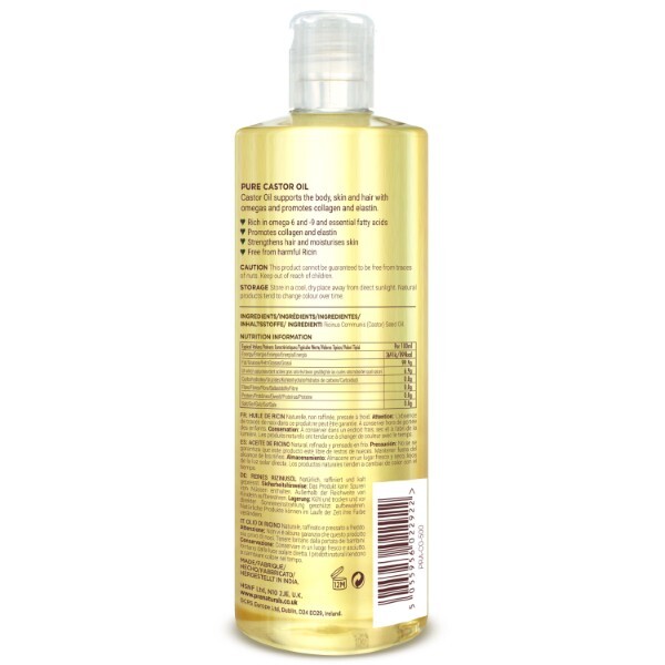 PraNaturals Cold Pressed Castor Oil 500ml