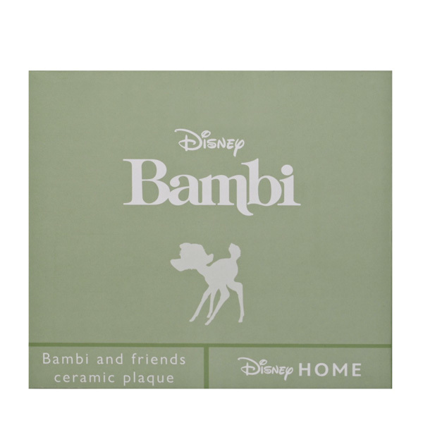 Disney Forest Friends Bambi Plaque 'Home Sweet Home'