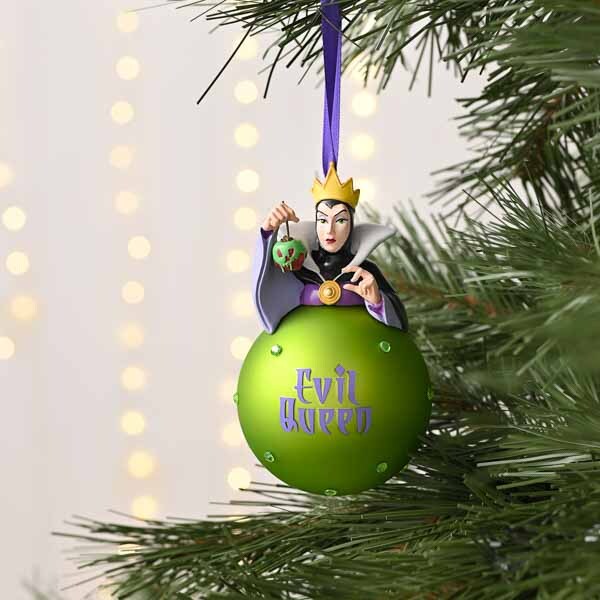 Disney Evil Queen On A Glass Bauble