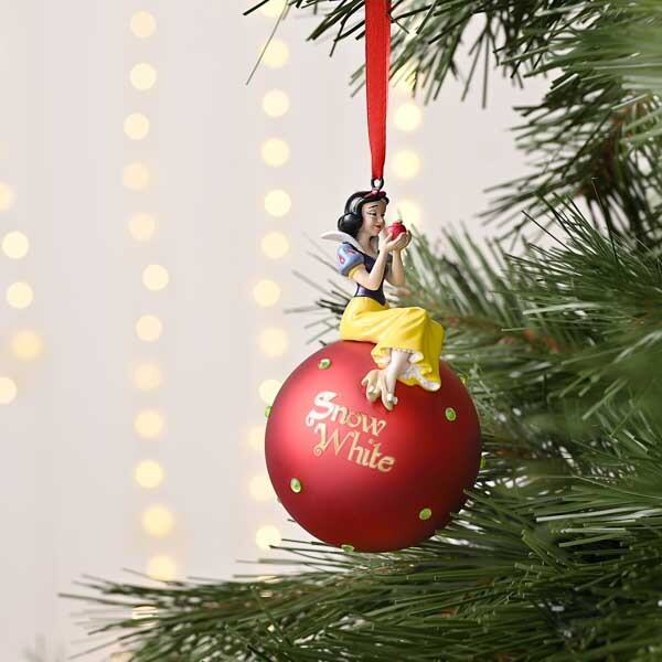 Disney Snow White On A Glass Bauble