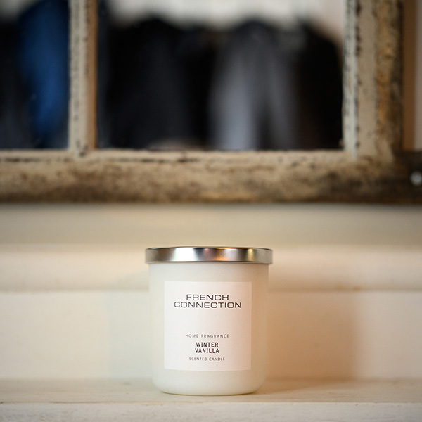 French Connection White Collection Winter Vanilla Candle 158g