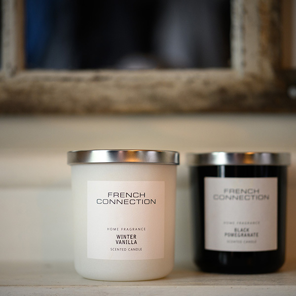 French Connection White Collection Winter Vanilla Candle 251g