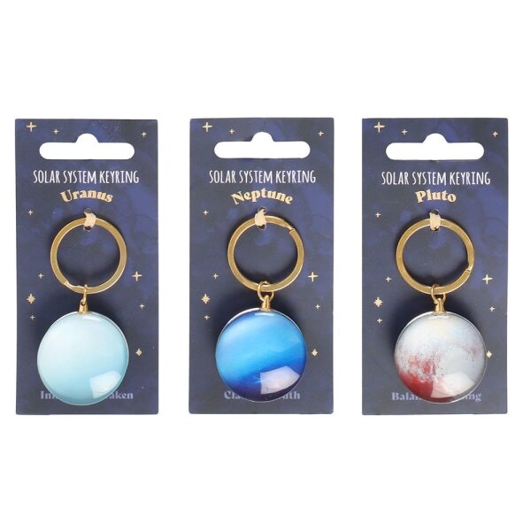 Something Different Solar System Keyring Set (Pack of 9)