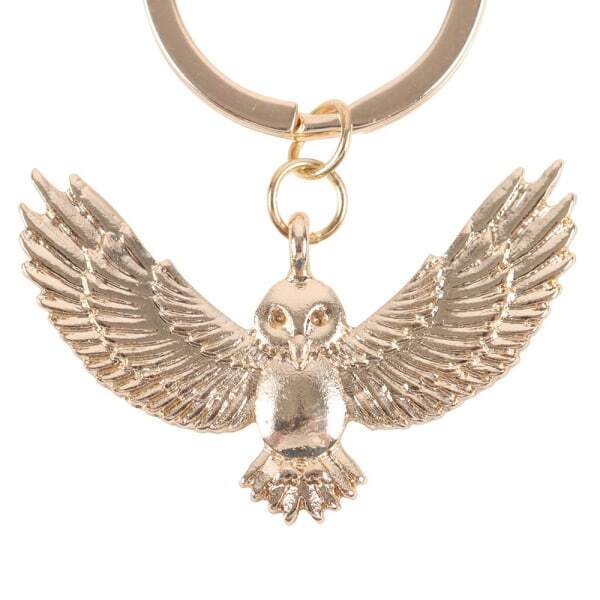 Something Different Owl Metal Keyring