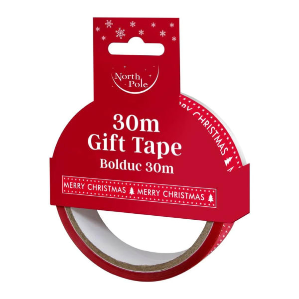 Eurowrap Printed Christmas Gift Tape