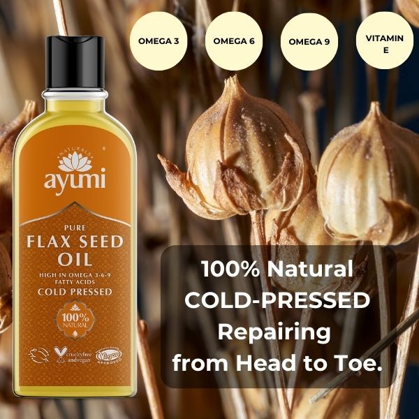 Ayumi Naturals Pure Flax Seed Oil 150ml