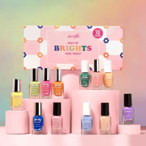 Barry M Best of Brights Nail Paint Vault