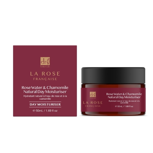 Dr Botanicals La Rose Francaise Day Moisturiser 2 x 50ml