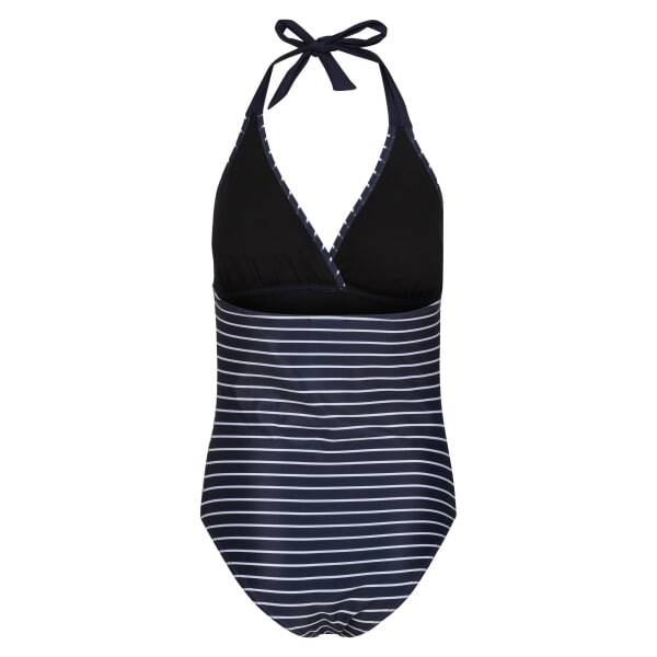 Regatta Womens Flavia II Striped One Piece Swimsuit (8)