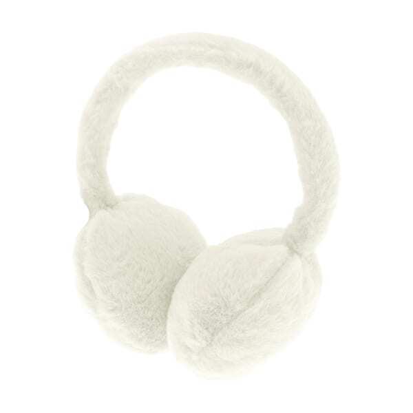 Ribbon Faux Fur Earmuffs