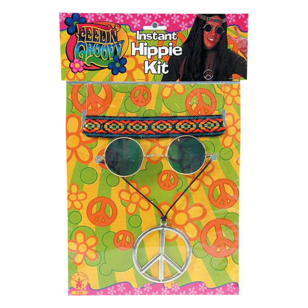 Bristol Novelty Mens Feeling Groovy Costume Accessory Set